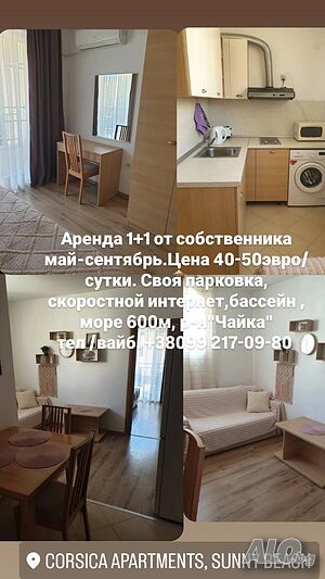 нощувки Сдам квартиру