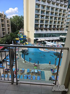 Стая под наем Отдавам студио за нощувки на Слънчев бряг на MIRAMAR PALAZ 50 метра е плажа