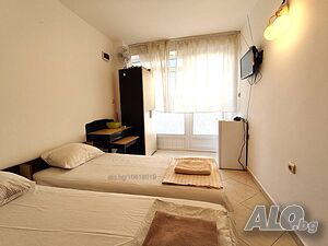 нощувки 🔖ТОП ЦЕНА | Евтин едностаен в Новия град на Несебър до Общината и пеш разстояние до плажовете