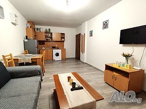 нощувки 📍ТОП ЛОКАЦИЯ | Двустаен на втора линия до централния плаж с покрит двор/веранда