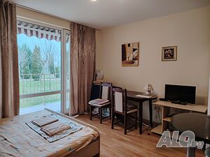 нощувки 📍ТОП ЛОКАЦИЯ |Отлично и практично студио в супер затворен комплекс Несебър Форт Клуб