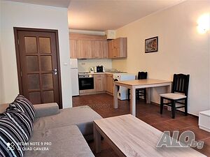 нощувки 🏖ТОП ЛОКАЦИЯ / Първа линия южен плаж Несебър Кристал Бийч Апартмънтс, А03