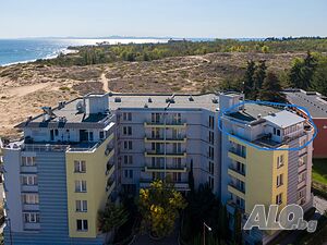 нощувки 🏖ТОП ЛОКАЦИЯ /Пентхаус на първа линия с гледка море с басейн и паркомясто на Южния плаж