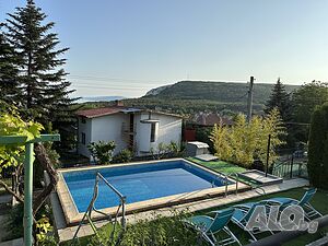 Къщи за гости La Mer house with sea view and Private pool