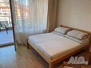 нощувки Просторен тристаен ап., 3 ет, първа линия, басейн, фитнес, паркинг, Равда