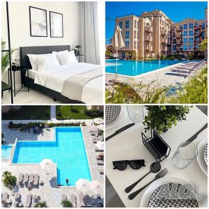 нощувки Апартамент Marea Garden Ravda