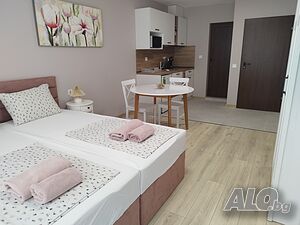 нощувки Студио за нощувки BoriSun до Морската градина и плажа, с безплатно паркомясто