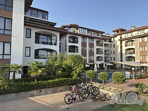 нощувки Двустаен апртамент в затворен комплекс с басейн, релакс зона и барбекю на 50м от плажа