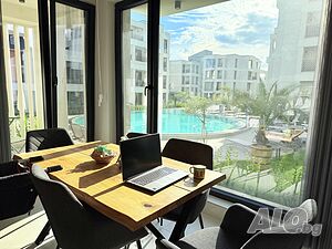 нощувки 350 евро 16.08-21.08 Тристаен Апартамент в Secret Garden - Green Life Sozopol