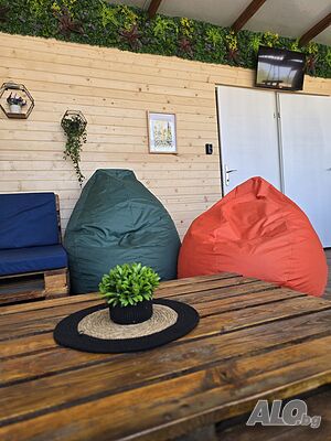 Къщи за гости Голямо двойно бунгало на морето - Сиеста -Маняна на Къмпинг Созопол Еко