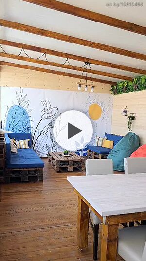 Къщи за гости Голямо двойно бунгало на морето - Сиеста -Маняна на Къмпинг Созопол Еко