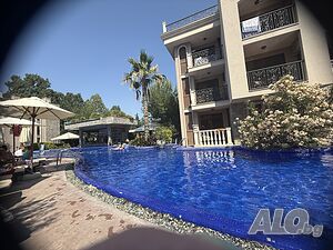 нощувки Cascadas Family Resort /Каскадас Слънчев бряг- студио за нощувки