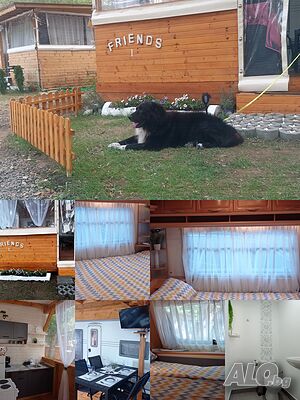 Къщи за гости Вашият летен дом, на метри от морето. Уют, тишина и спокойствие. Каравани ”FRIENDS 1,2,3,4& 5”