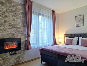 нощувки Слънчев апартамент до Банско с камина и спа