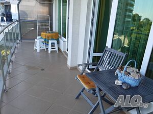 нощувки Наем за квартира: двустаен апартамент в комплекс „Силвър Бийч“, първа линия до морето